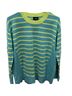J.Crew 100% Cashmere Stripes Multi Color Cashmere Pullover Sweater Size S - photo 5