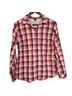 Eddie Bauer Plaid Pink Orange Long Sleeve Button-Down Shirt Size M - photo 1