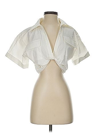 Zara Zara Short Sleeve Blouse (view 1)