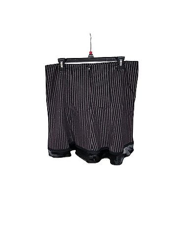 Morbid Threads Pink &amp; Silver Pinstripe Formal Skirt (view 2)