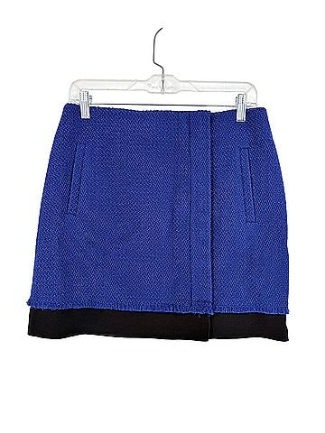 Diane von Furstenberg Kiki Novelty Boucle Skirt (Style #S5471475T12) Wool Skirt (view 1)