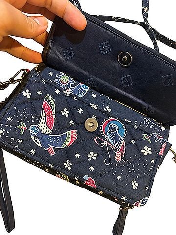 Vera Bradley Leather Crossbody Bag (view 2)
