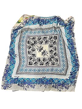 Johnny Was Salina Silk Poncho Blouse (view 2)