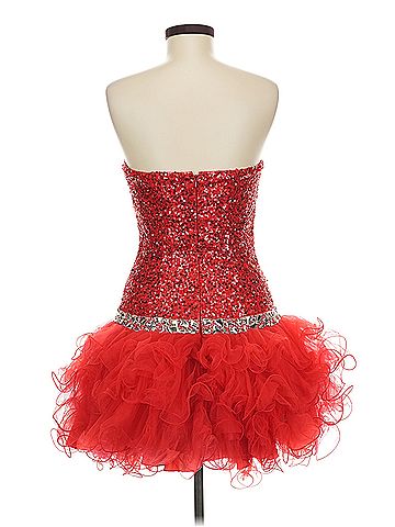 Sherri Hill Sherri Hill Cocktail Dress (view 2)