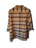 Maggie Barnes 100% Silk Plaid Multi Color Button-Down Shirt Size 18 - photo 2