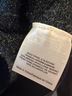 Tory Burch 100% Merino 100% Nylon Black Gray Pullover Sweater Size M - photo 9