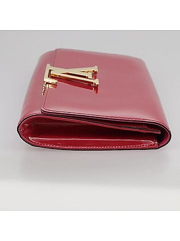 Louis Vuitton Louise Clutch Patent Pink Patent_Leather Bag (view 2)
