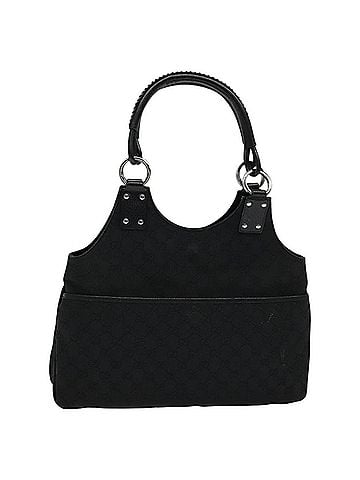 Gucci Gg Canvas Canvas Black Canvas Shoulder Bag Bag (view 1)