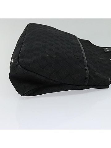 Gucci Gg Canvas Canvas Black Canvas Shoulder Bag Bag (view 2)