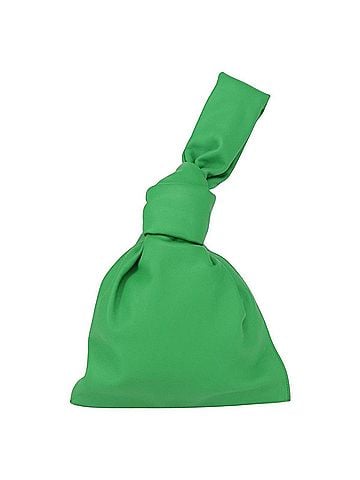 Bottega Veneta Bv Twist Leather Green Leather Handbag (view 1)