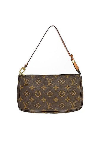 Louis Vuitton Pochette Accessoires Nm Monogram Canvas Brown Canvas Clutche &amp; Pouche Bag (view 1)