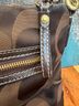 Coach 100% Canvas Print Brown Leather Shoulder Bag One size - photo 6