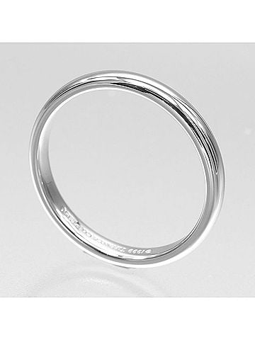 Tiffany & Co. Forever Band Platinum With Diamonds Silver Platinum Ring Jewelry (view 2)