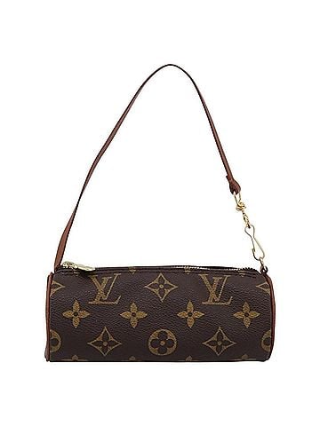 Louis Vuitton Papillon Pochette Monogram Canvas Brown Canvas Clutche &amp; Pouche Bag (view 1)