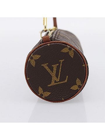 Louis Vuitton Papillon Pochette Monogram Canvas Brown Canvas Clutche &amp; Pouche Bag (view 2)