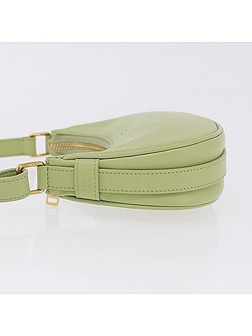 Céline Ava Leather Green Leather Handbag (view 2)