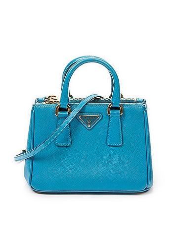 Prada Micro Galleria Double Zip Tote (view 1)