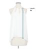 BCBGMAXAZRIA 100% Polyester Ivory Bcbgmaxazria Sleeveless Blouse Size S - photo 5