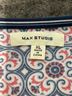 Max Studio Print Blue Max Studio Casual Dress Size XL - photo 6