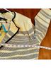 MING WANG Stripes Yellow Black Gray Blazer Size L - photo 9