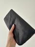 Lauren Merkin Black Leather Clutch One size - photo 3