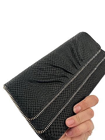Lauren Merkin Leather Clutch (view 2)