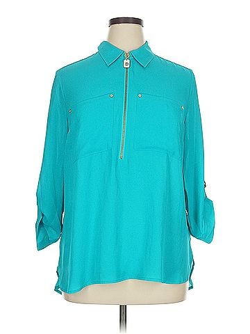 MICHAEL Michael Kors Michael Michael Kors 3/4 Sleeve Blouse (view 1)