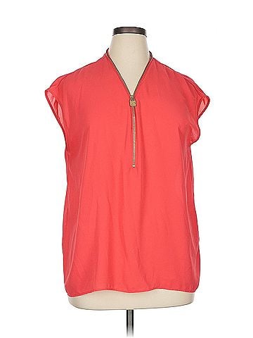 MICHAEL Michael Kors Michael Michael Kors Short Sleeve Blouse (view 1)