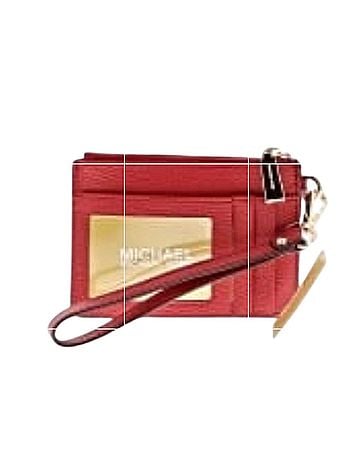 MICHAEL Michael Kors Michael Michael Kors Leather Card Holder (view 2)