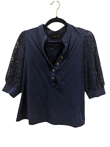 Veronica Beard Short Sleeve Blouse (view 1)