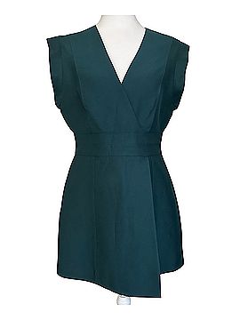 Halston Heritage Spruce V-neck Cocktail Dress (view 1)