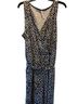 NY Collection Polka Dots Black White Jumpsuit Size XL - photo 2