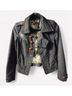 Diesel 100% Cotton Stripes Black White Brown Jacket Size XS - photo 6