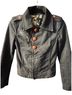 Diesel 100% Cotton Stripes Black White Brown Jacket Size XS - photo 1