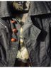 Diesel 100% Cotton Stripes Black White Brown Jacket Size XS - photo 4