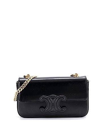 Céline Triomphe Chain Shoulder Bag Leather Small (view 1)