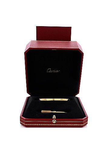 Cartier Love Bracelet 18K Yellow Gold Small (view 2)