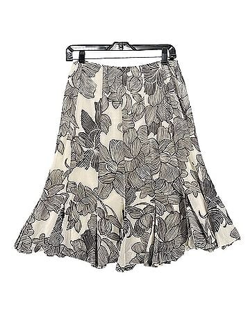 Lafayette 148 New York Silk Skirt (view 2)