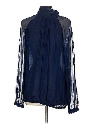 7 For All Mankind 7 For All Mankind Long Sleeve Silk Top (view 2)