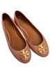 Tory Burch 100% Leather Pink Flats Size 6 1/2 - photo 2
