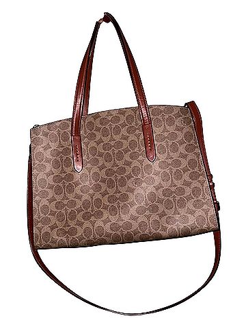 Coach Leather Tote (view 2)