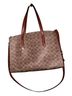 Coach 100% Leather Brown Tan Leather Tote One size - photo 2