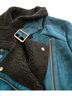 Forever 21 100% Polyester Teal Faux Leather Jacket Size S - photo 11