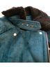 Forever 21 100% Polyester Teal Faux Leather Jacket Size S - photo 10