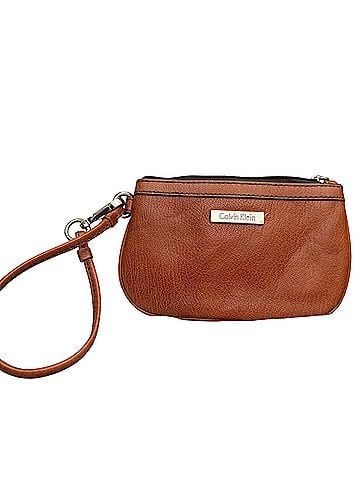 Calvin Klein Leather Clutch (view 2)