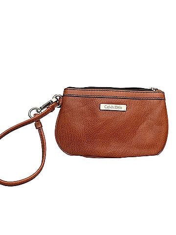 Calvin Klein Leather Clutch (view 1)