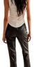 Free People 100% Viscose 100% Polyurethane 95% Polyester 5% Cotton Black Jeans Size 26 waist - photo 5