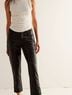 Free People 100% Viscose 100% Polyurethane 95% Polyester 5% Cotton Black Jeans Size 26 waist - photo 11