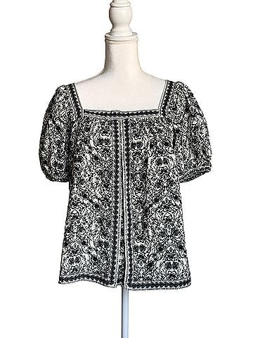 Max Studio Short Sleeve Blouse (view 2)