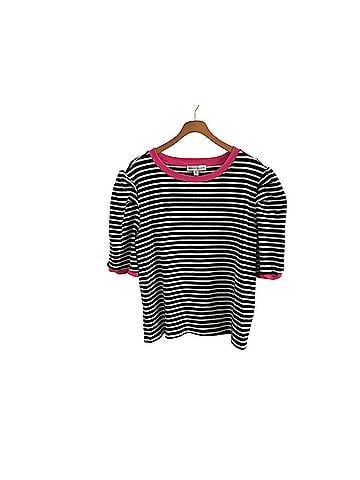 Rebecca Minkoff black stripe 3/4 Sleeve T-Shirt (view 1)